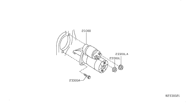 2008 Nissan Sentra Starter Motor Diagram 2