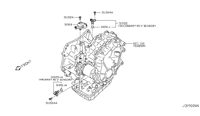 2010 Nissan Sentra Control Switch & System Diagram 3