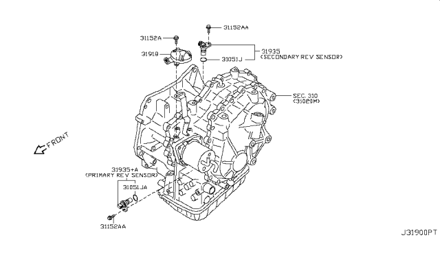 2011 Nissan Sentra Control Switch & System Diagram 1