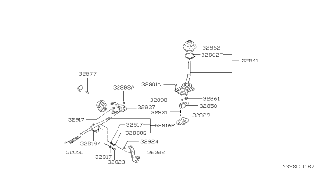 1982 Nissan 280ZX Pin Package 2 Diagram for C2292-P9500