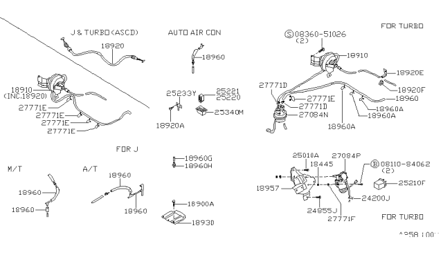 1983 Nissan 280ZX Auto Speed Control Device Diagram 2