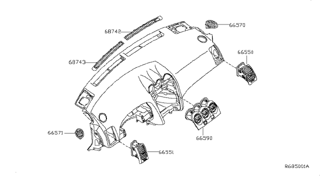 2008 Nissan Altima Sedan Ventilator Diagram