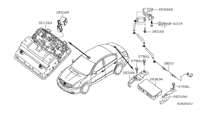 2010 Nissan Altima Telephone Diagram 2