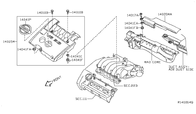 2008 Nissan Altima Manifold Diagram 1