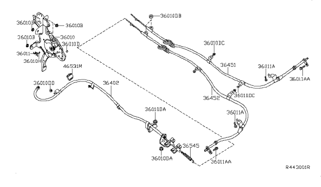 2010 Nissan Altima Parking Brake Control Diagram 2