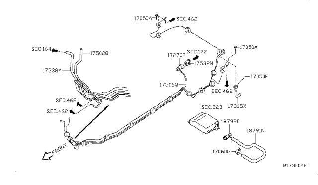 2012 Nissan Altima Fuel Piping Diagram 4