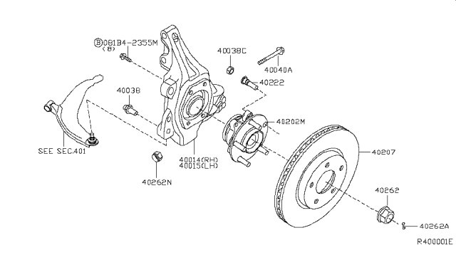 2007 Nissan Altima Front Axle Diagram