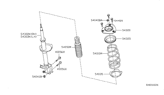 2010 Nissan Altima Front Suspension Diagram 1