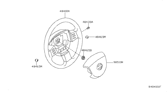 2012 Nissan Altima Steering Wheel Diagram