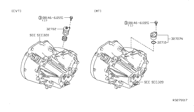 2010 Nissan Altima Speedometer Pinion Diagram