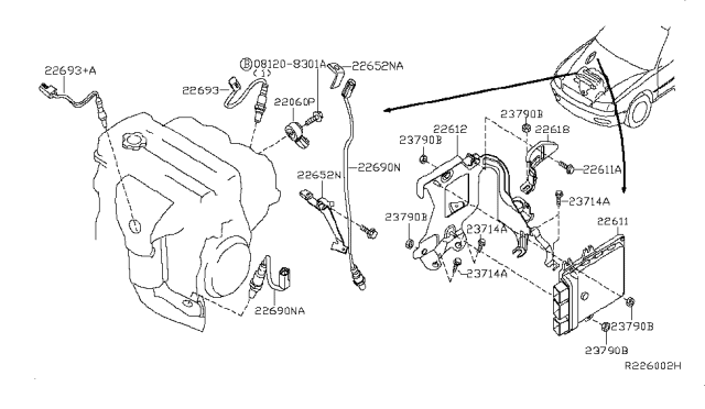 2007 Nissan Altima Engine Control Module Diagram 2