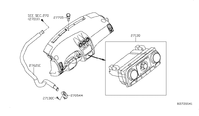 2008 Nissan Altima Control Unit Diagram 1