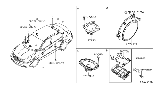 2010 Nissan Altima Speaker Diagram 2