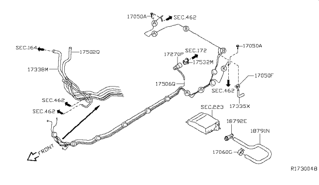 2010 Nissan Altima Fuel Piping Diagram 3