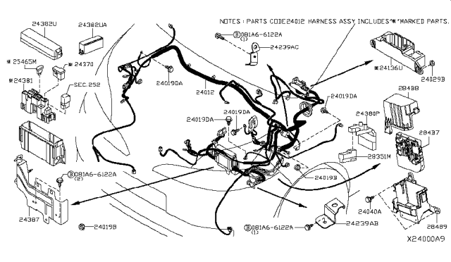 2014 Nissan NV200 Taxi Wiring Diagram 6
