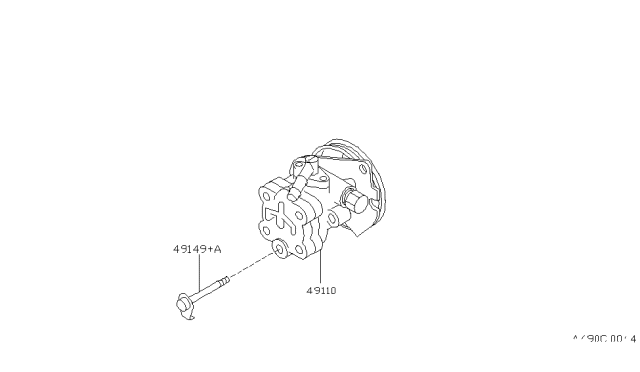 1993 Nissan Sentra Power Steering Pump Diagram 3