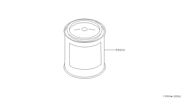 1993 Nissan Sentra Touch Up Paint Diagram