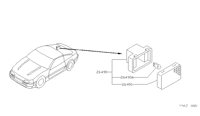 1992 Nissan Sentra Lamps (Others) Diagram 2