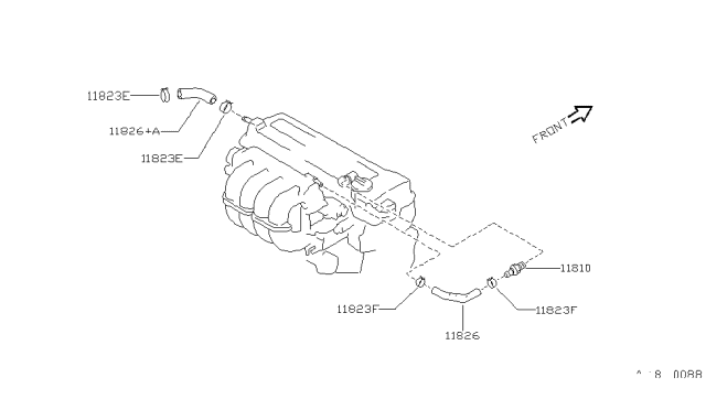 1994 Nissan Sentra Crankcase Ventilation Diagram 1