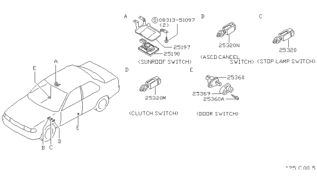 1991 Nissan Sentra Switch Diagram 6