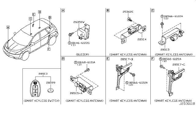 2005 Nissan Murano Electrical Unit Diagram 2