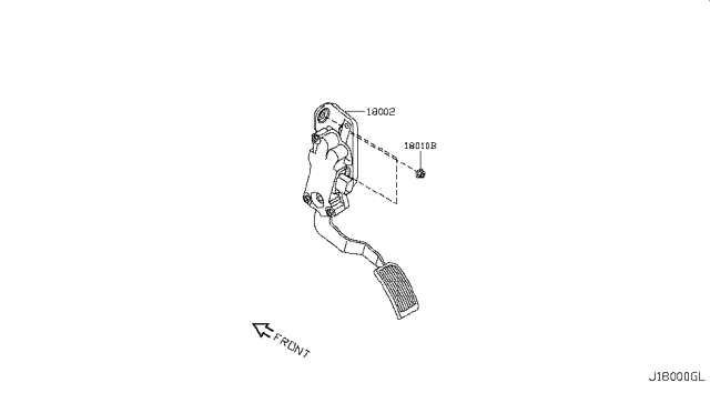 2007 Nissan Murano Accelerator Linkage Diagram 4