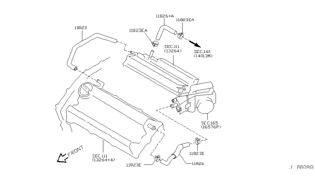 2005 Nissan Murano Crankcase Ventilation Diagram