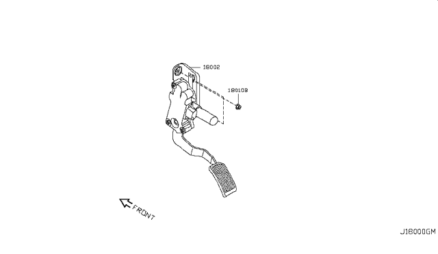 2007 Nissan Murano Accelerator Linkage Diagram 2