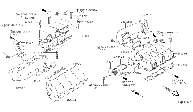 2005 Nissan Murano Manifold Diagram 3