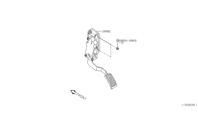 2003 Nissan Murano Accelerator Linkage Diagram 2