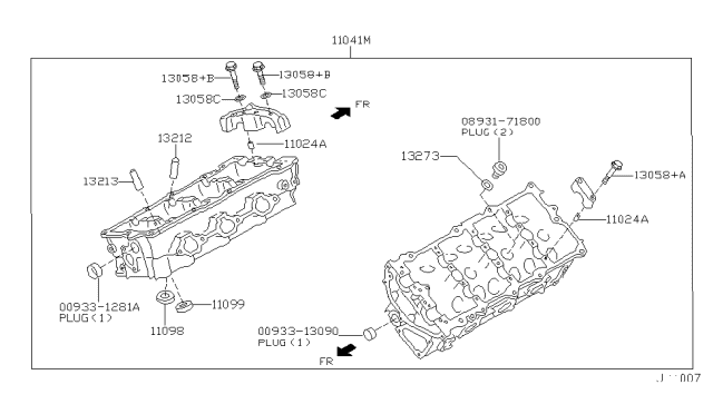 Cylinder Head & Rocker Cover - 2004 Nissan Pathfinder