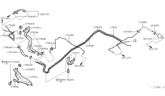 2002 Nissan Pathfinder Fuel Piping Diagram 8