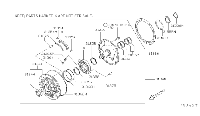 2002 Nissan Pathfinder Engine Oil Pump Diagram 5