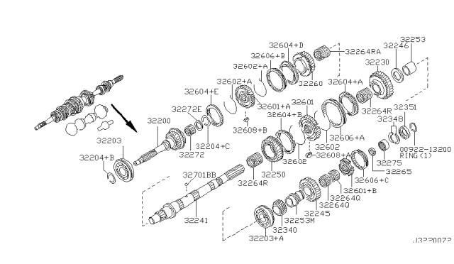 1999 Nissan Pathfinder Transmission Gear Diagram 5