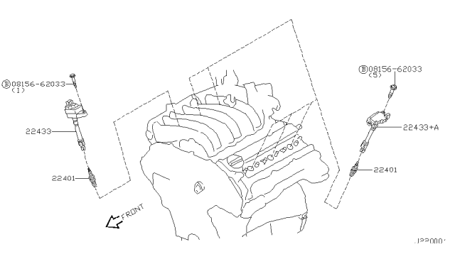 2002 Nissan Pathfinder Ignition System Diagram 1