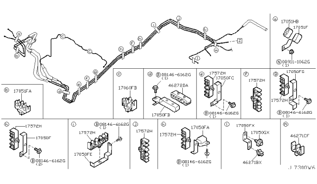 2002 Nissan Pathfinder Fuel Piping Diagram 4