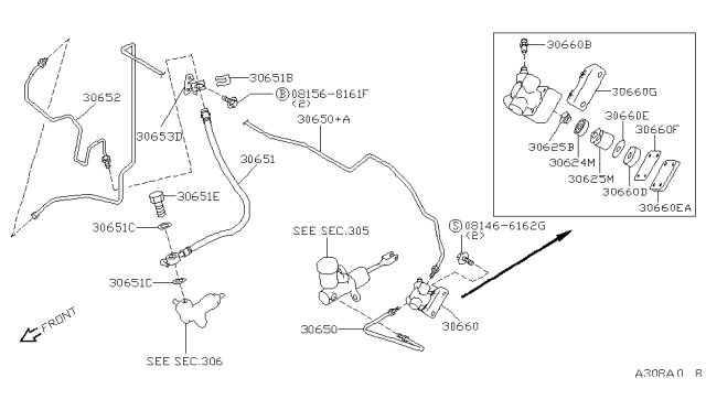 2000 Nissan Pathfinder Clutch Piping Diagram 1