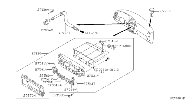 2003 Nissan Pathfinder Control Unit Diagram 3