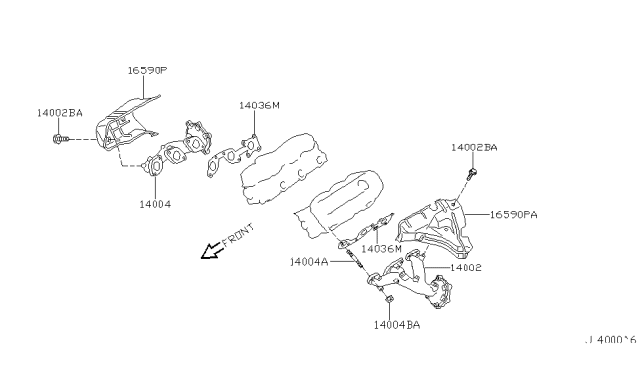 2000 Nissan Pathfinder Manifold Diagram 3