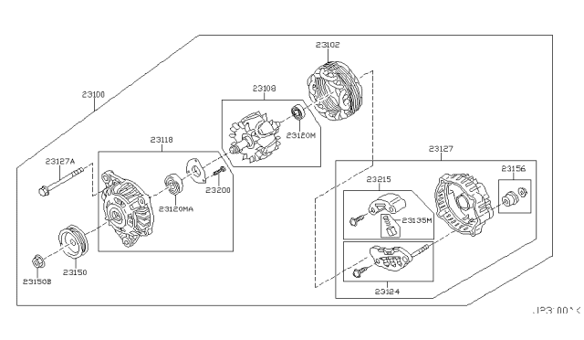 2004 Nissan Pathfinder Alternator Diagram