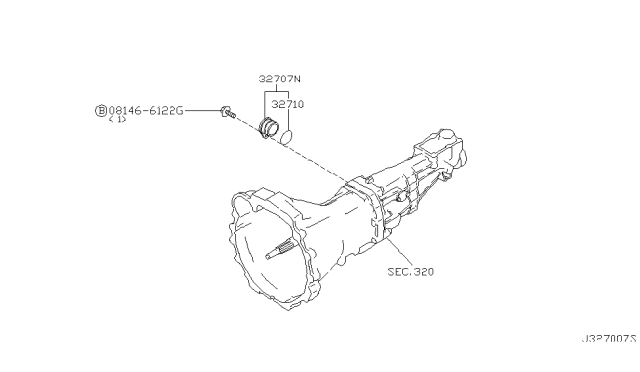 2000 Nissan Pathfinder Speedometer Pinion Diagram 7