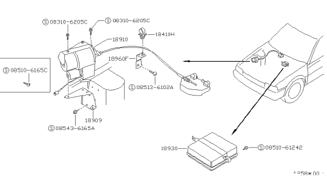 1987 Nissan Stanza Auto Speed Control Device Diagram