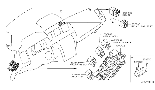 2015 Nissan Murano Relay Diagram 2