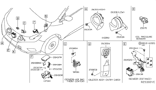 2019 Nissan Murano Electrical Unit Diagram 1