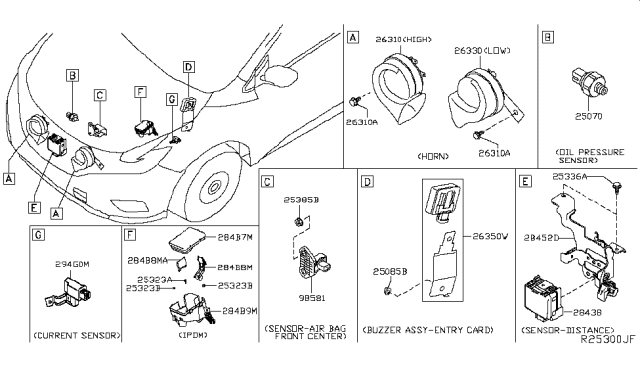 2016 Nissan Murano Electrical Unit Diagram 2