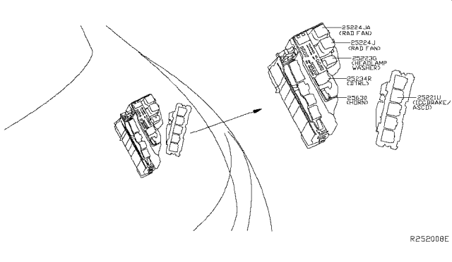 2017 Nissan Murano Relay Diagram 2