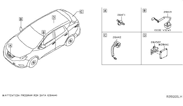 2017 Nissan Murano Audio & Visual Diagram 6