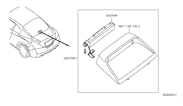 2007 Nissan Altima High Mounting Stop Lamp Diagram