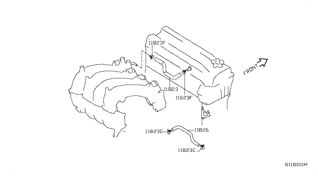 2010 Nissan Altima Crankcase Ventilation Diagram 1