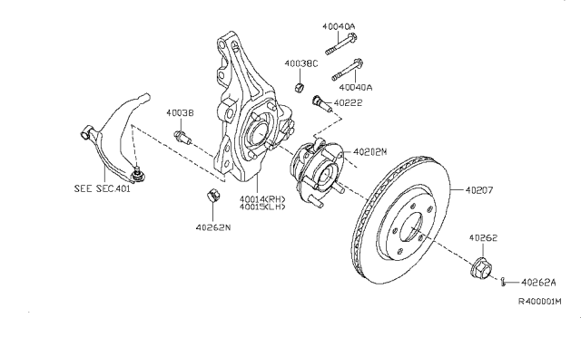 2008 Nissan Altima Front Axle Diagram